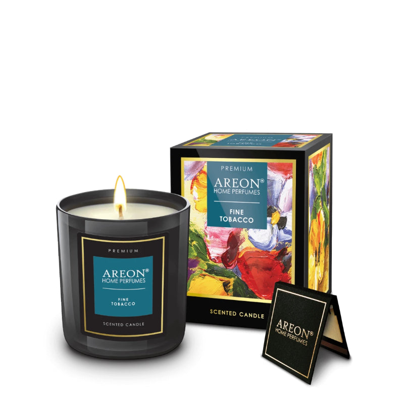 QIRI AROMATIK AREON PREMIUM CANDLES 200g FINE TOBACCO