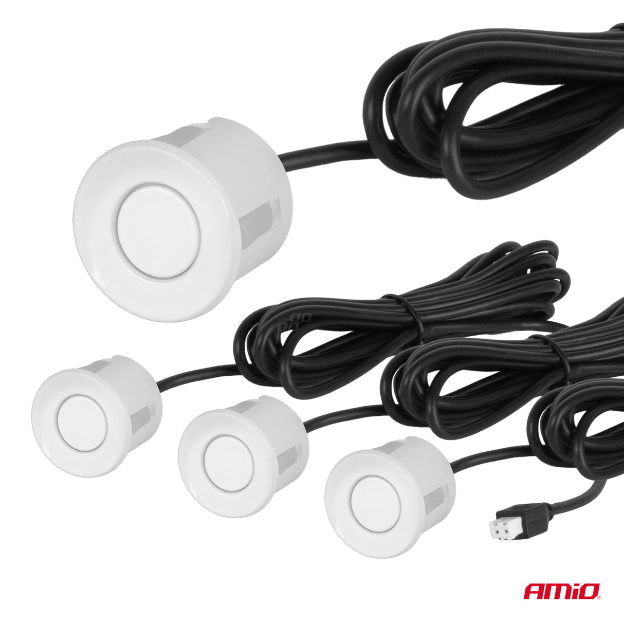 SENSORE PARKIMI AMiO AM-01566 ME 4 SENSORE (Te bardhe)