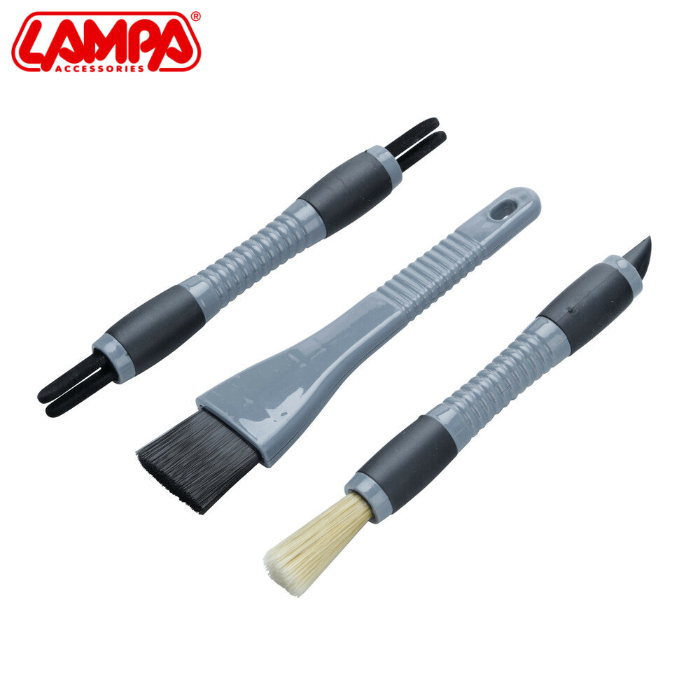 SET FURCASH PER DETAILING TE BRENDSHEM LMP-37363 INTERIOR-BRUSHES 18.5cm 3 COPE