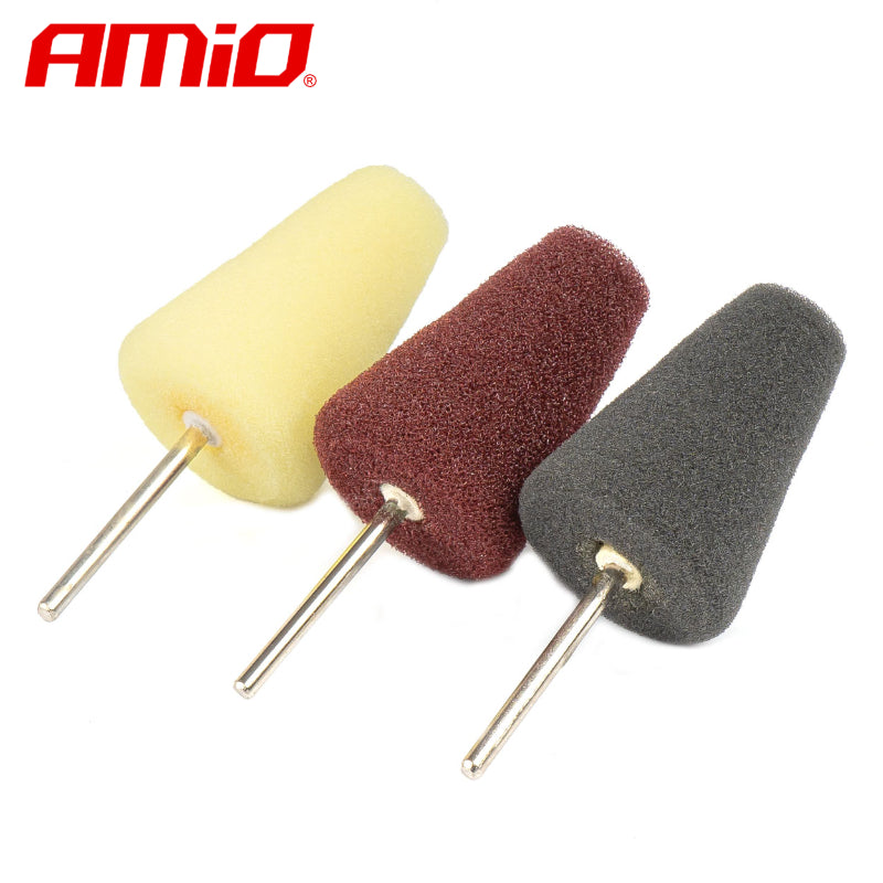SFUNGJERE LUCIDIMI AM-03715 MINI POLISHING SPONGES (Konik) 3 COPE