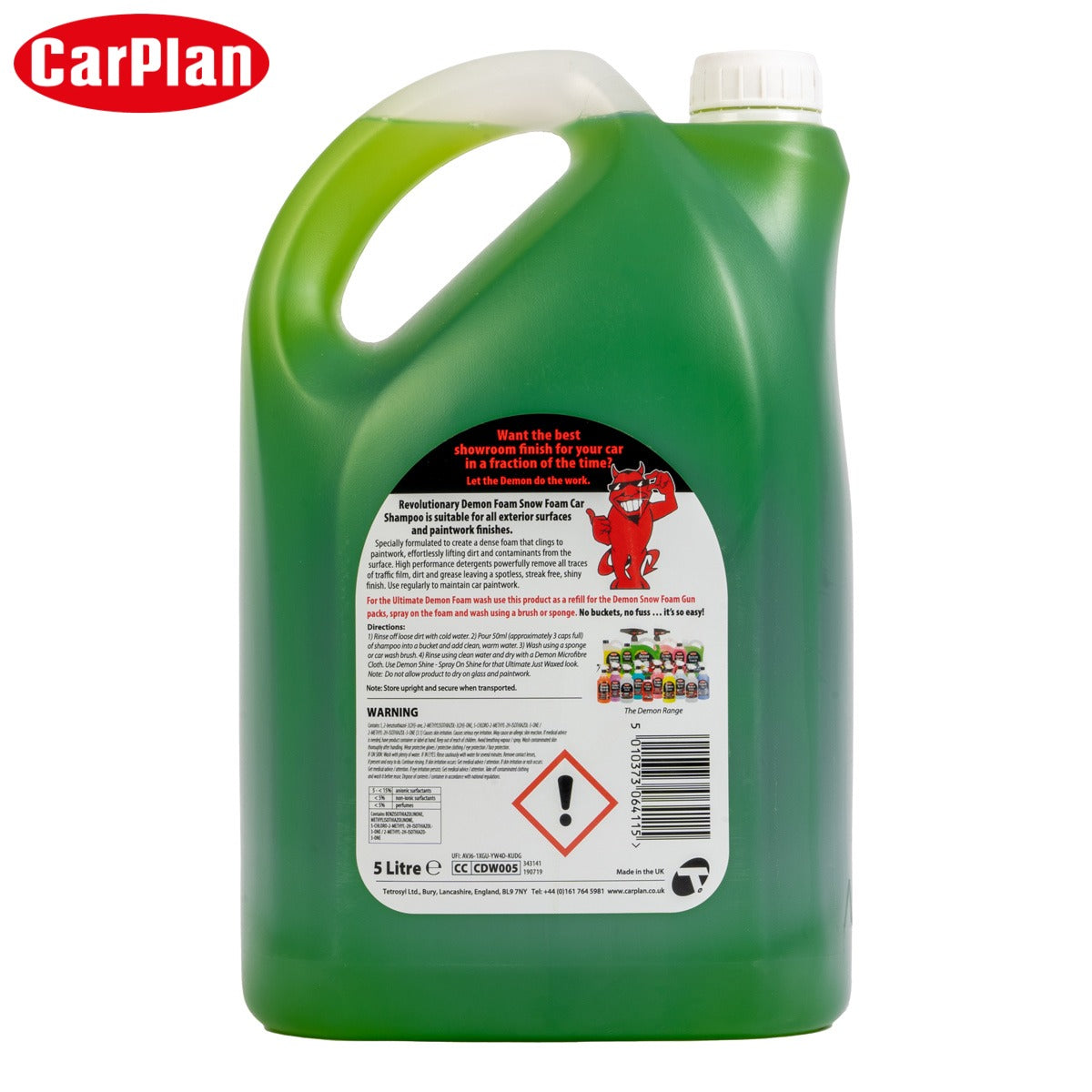 SHAMPO MAKINE CARPLAN DEMON FOAM (Cherry) 5L-CDW005