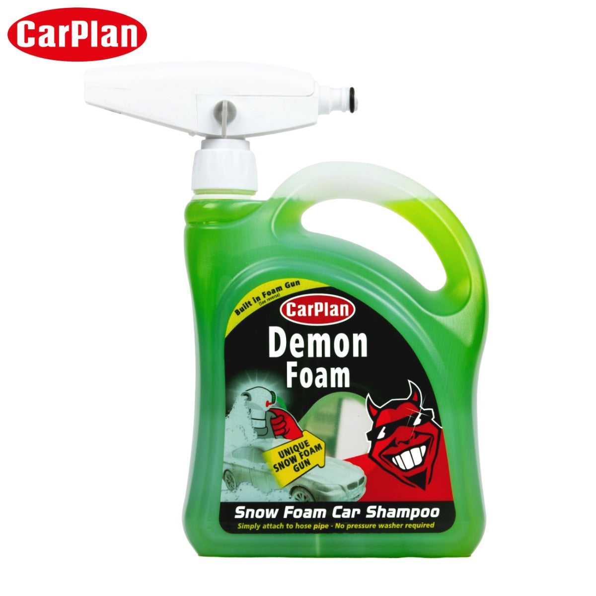SHAMPO MAKINE ME PISTOLETE SHKUME CARPLAN DEMON FOAM (Cherry) 2L-CDW200