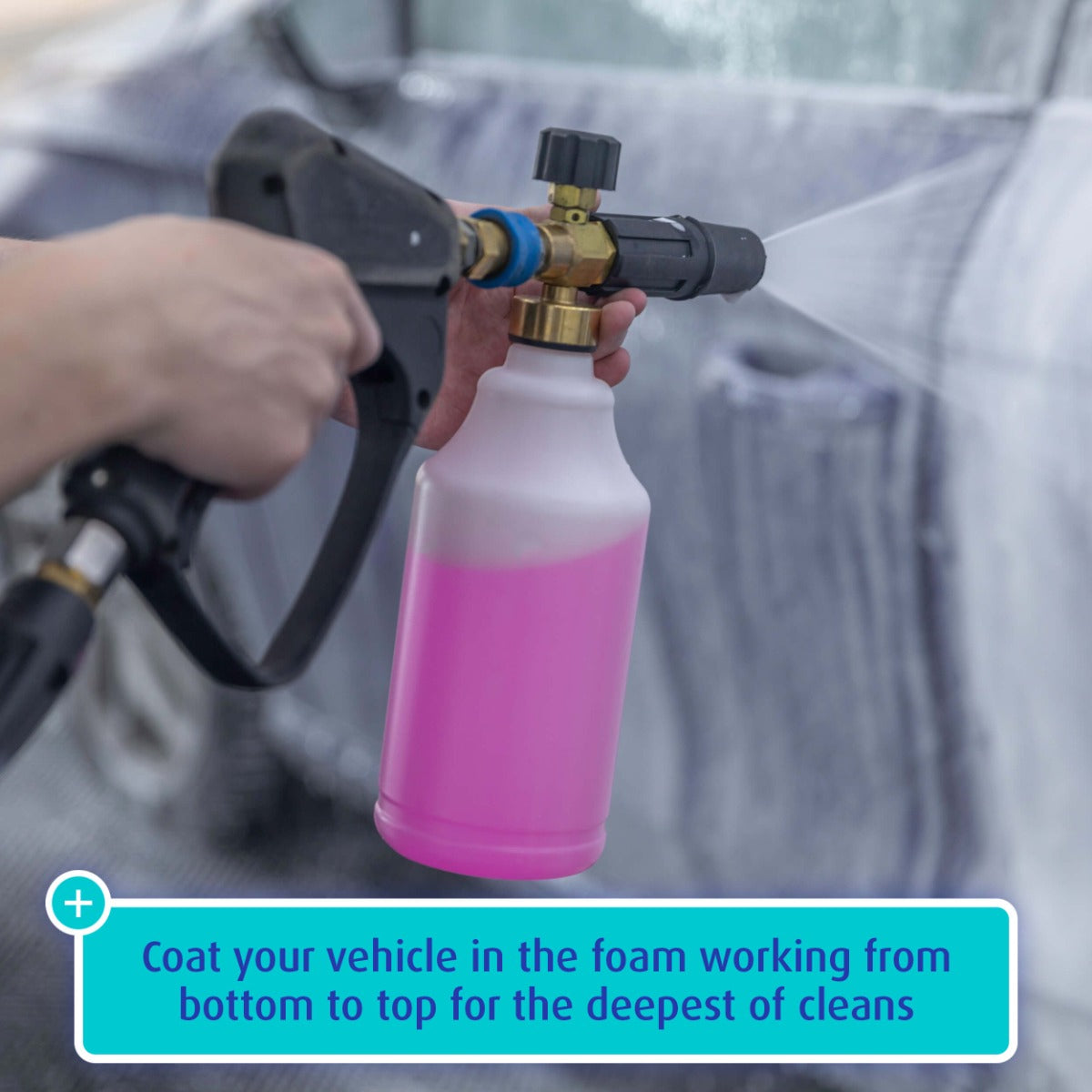 SHAMPO PA KONTAKT TRIPLEWAX VORTEXT BLAST SNOW FOAM (Candy Floss) 1.2L-TSF126