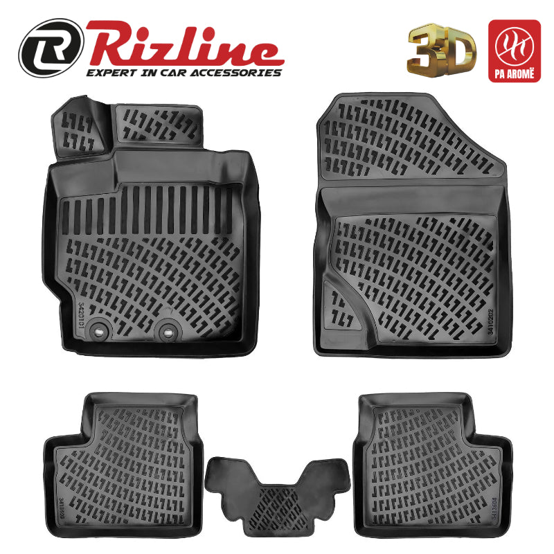 SHTRESA GOME 3D RIZLINE TOYOTA YARIS 2005-2013 SET