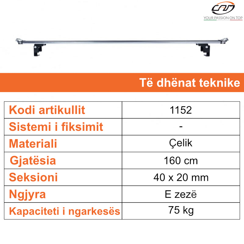 SHUFRA BAGAZHI CAM (PROF.) TIGER 160 cm 1 COPE - 1152
