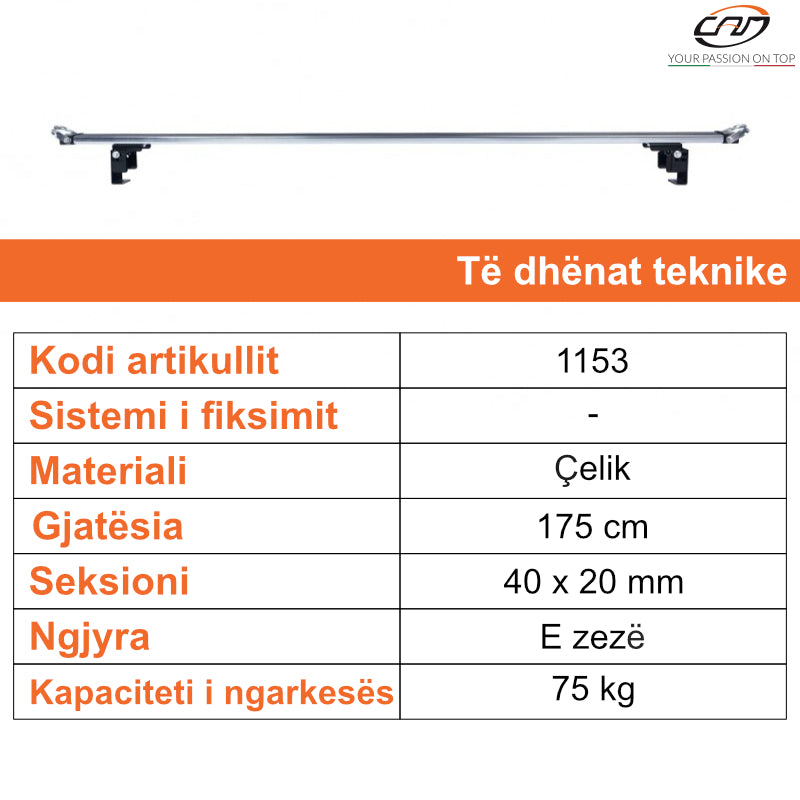 SHUFRA BAGAZHI CAM (PROF.) TIGER 175 cm 1 COPE - 1153