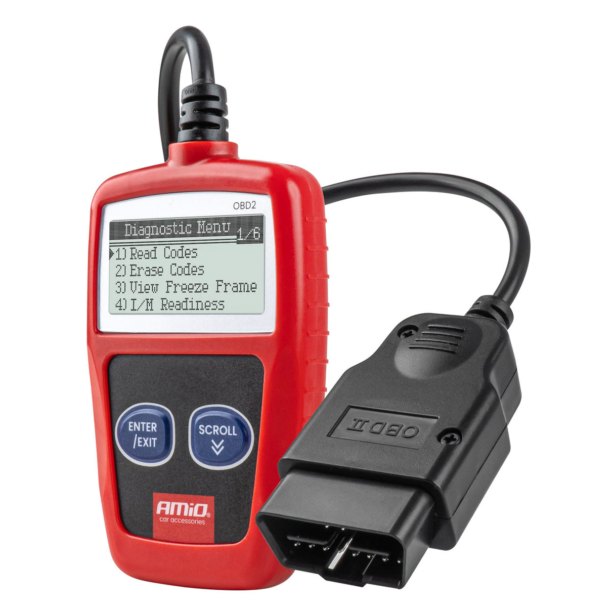 SKANER DIAGNOSTIKIMI (LEXUES GABIMI) OBD2 AM-04729 12V OBD2 DIAGNOSTIC SCANNER