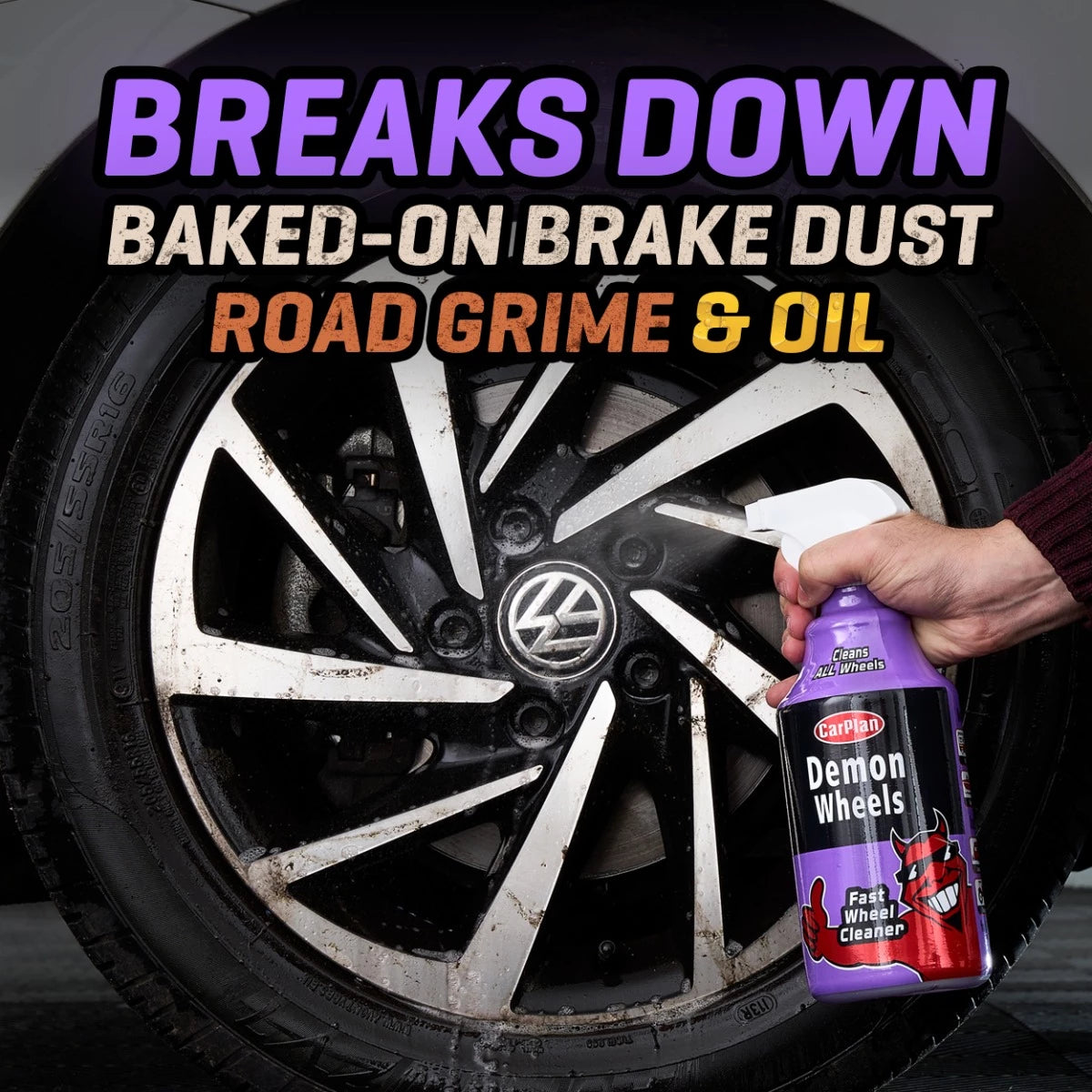 SOLUCION DISQESH CARPLAN DEMON WHEELS 1L-CDE101