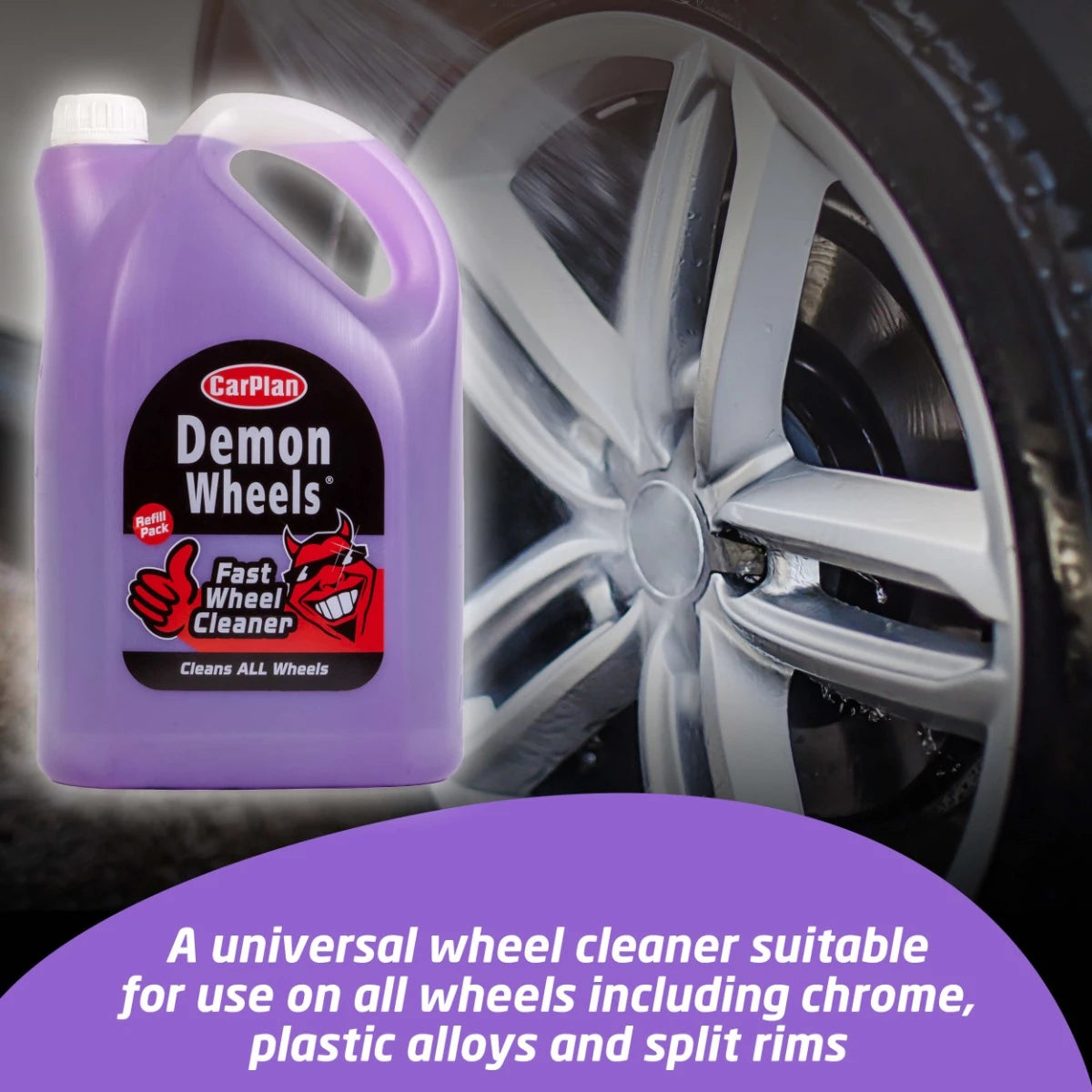 SOLUCION DISQESH CARPLAN DEMON WHEELS 5L-CDE005