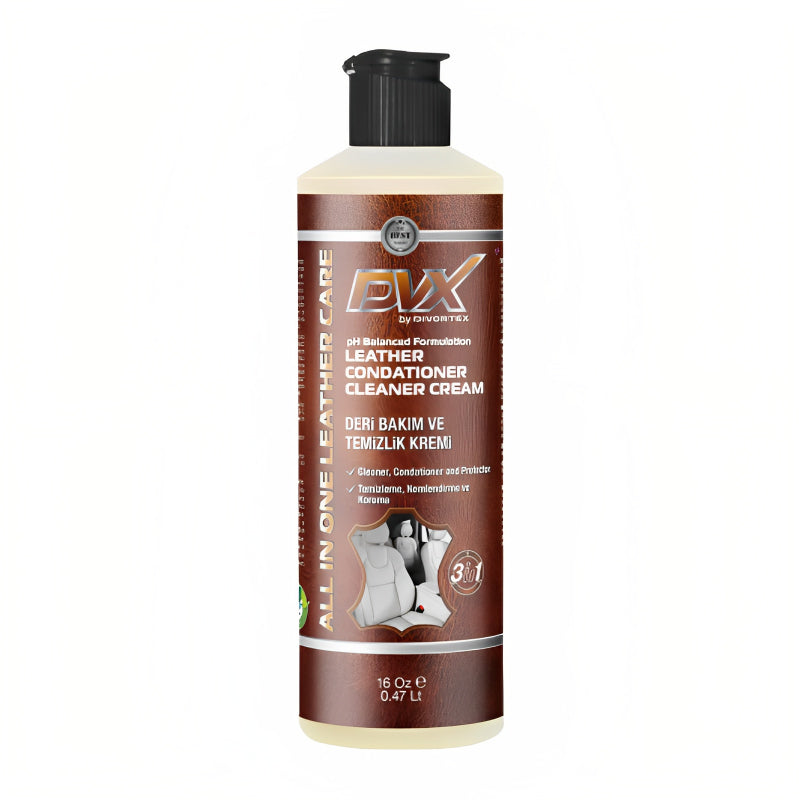 SOLUCION LEKURE DIVORTEX DVX-1527 ALL-IN-ONE LEATHER CLEANER 473 mL