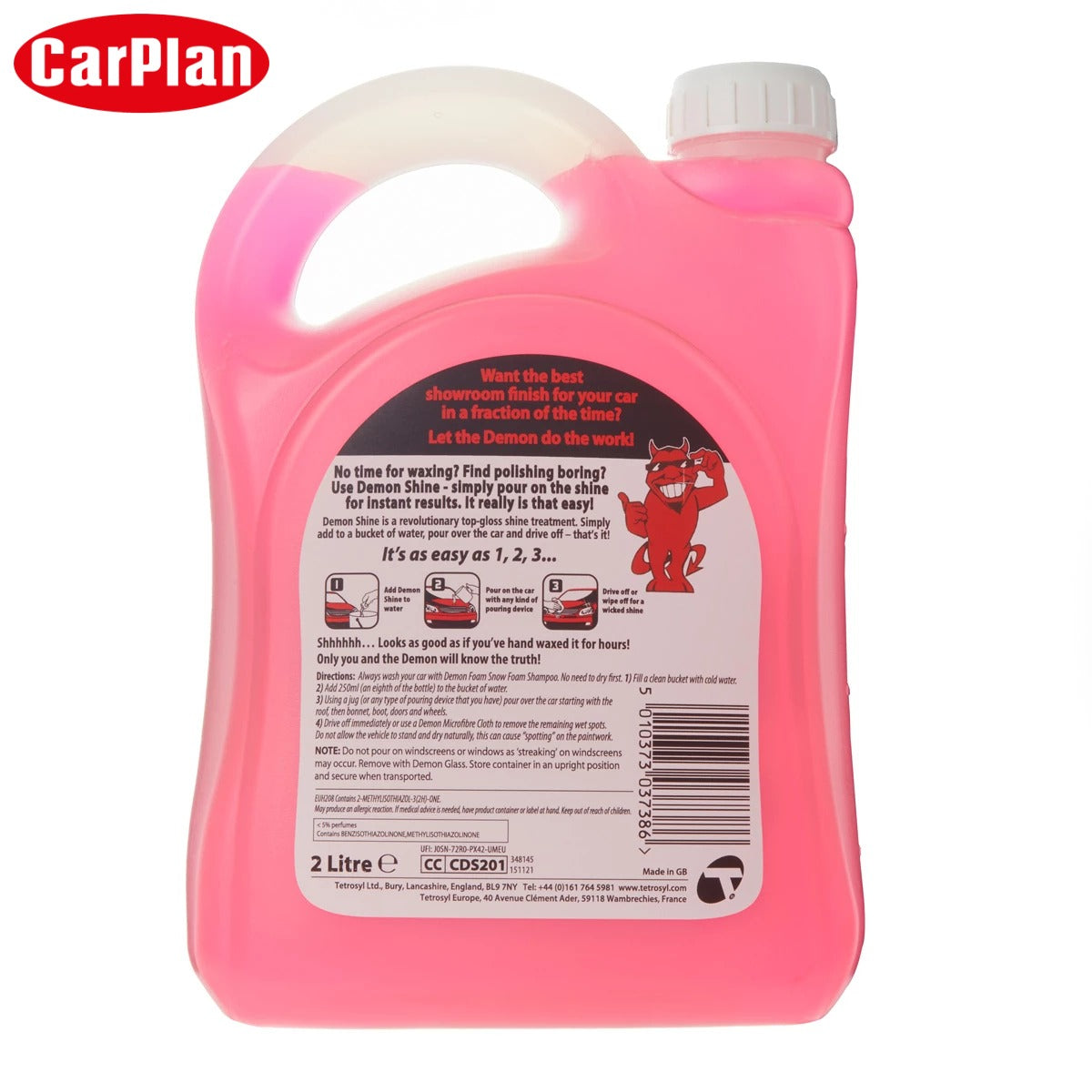 SOLUCION LUCIDIMI CARPLAN DEMON SHINE (Cherry) 2L-CDS201