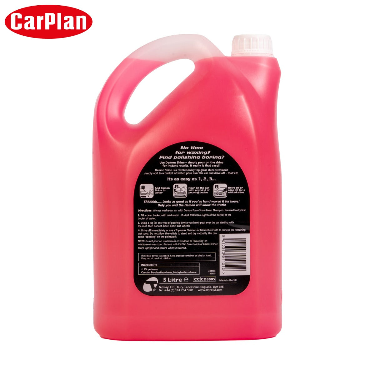 SOLUCION LUCIDIMI CARPLAN DEMON SHINE (Cherry) 5L-CDS005