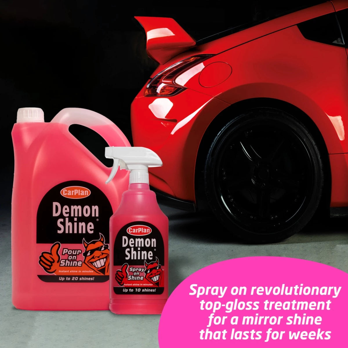 SOLUCION LUCIDIMI CARPLAN DEMON SHINE (Cherry) 5L-CDS005
