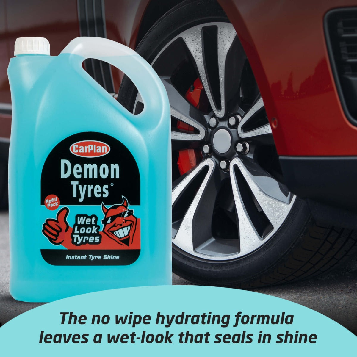 SOLUCION LUCIDUES GOMASH CARPLAN DEMON TYRES 5L-CDT005