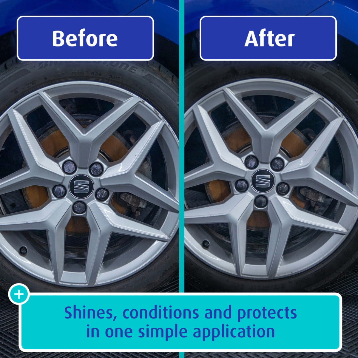 SOLUCION LUCIDUES GOMASH TRIPLEWAX TYRE SHINE 500 ml-TTS506