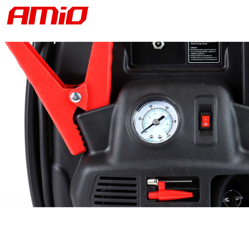 STARTER BATERIE 4-in-1 AMIO AM-02523 (Jump starter 12V 17Ah 900A)