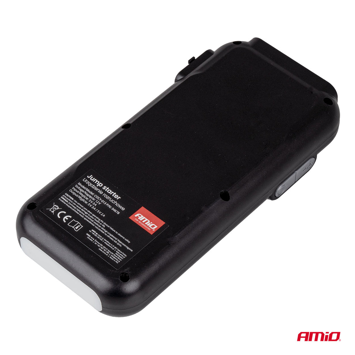 STARTER BATERIE PORTATIV 3-in-1 AMIO AM-04678 (Jump starter 12V 12Ah 1600A)