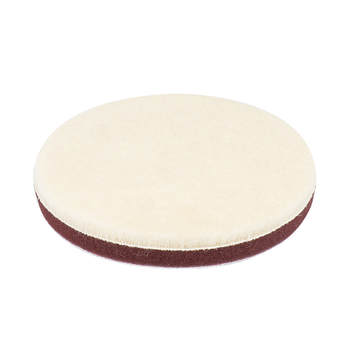 TAMPON LUCIDIMI AM-04884 ¯150mm HARD Wool Polishing Pad (VELCRO) 1 COPE