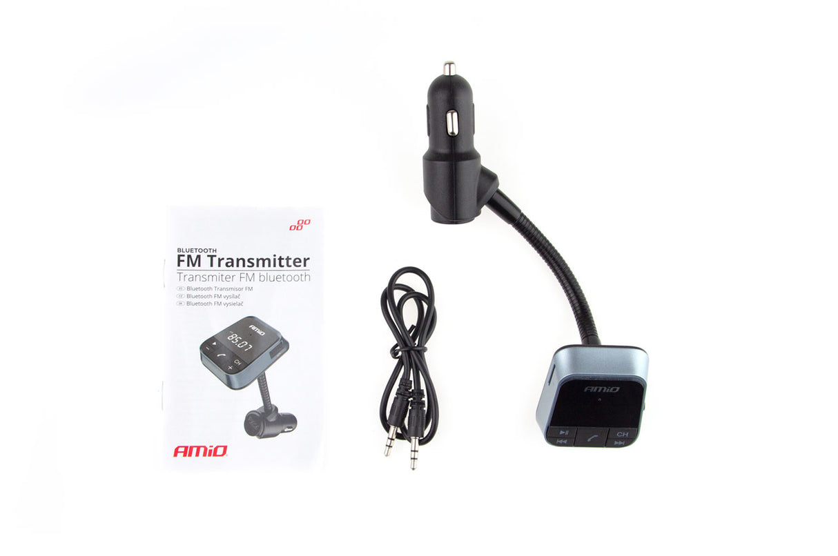 TRANSMETUES FM BLUETOOTH + KARIKUES AMIO AM-02250