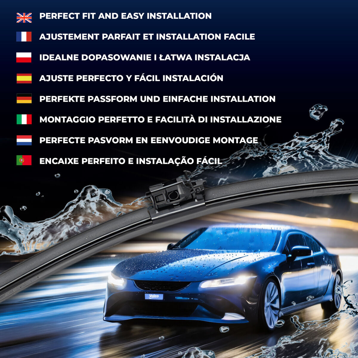 FSHIRESE XHAMI VALEO SILENCIO VF920 MERCEDES-BENZ (VAL577920) C-CLASS Coupe (C205) 55+55cm SET