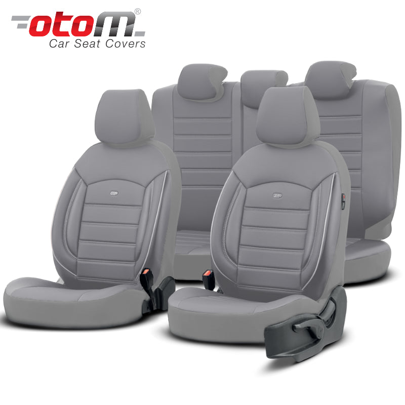 VESHJE SEDILJE OTOM INSPIRE INS-3508 LEATHER 3 ZINXHIRE AIRBAG (SMOKED) SET