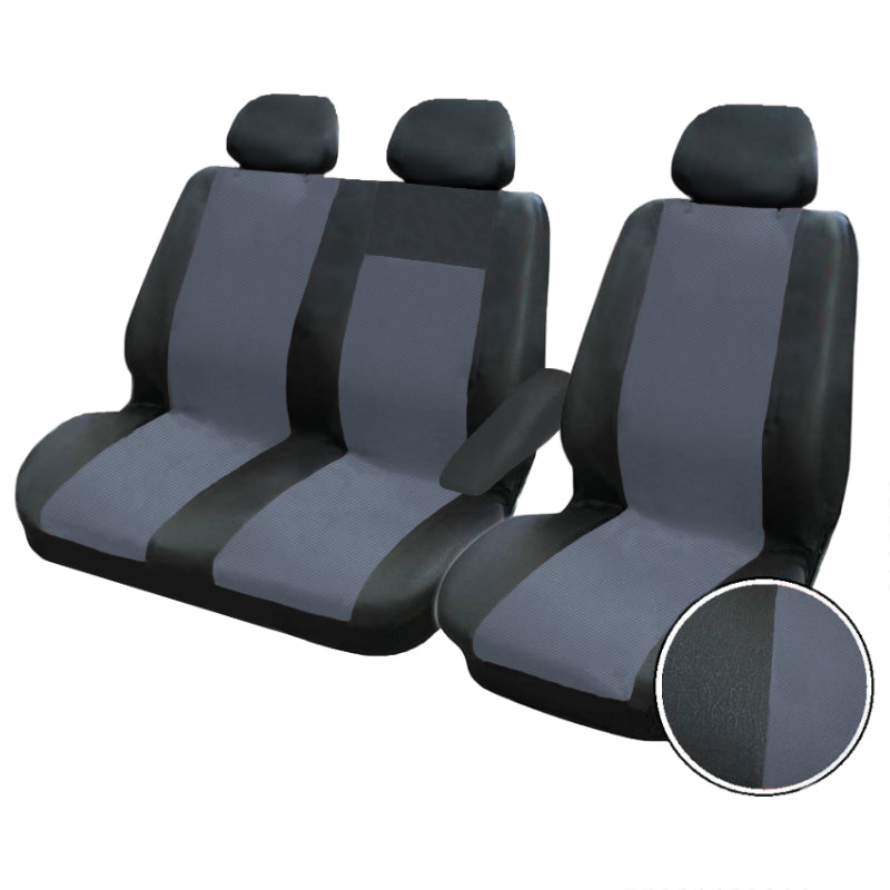 VESHJE SEDILJE CARTEX 2+1 PREMIUM VW CRAFTER PAS 2017 (GRI)