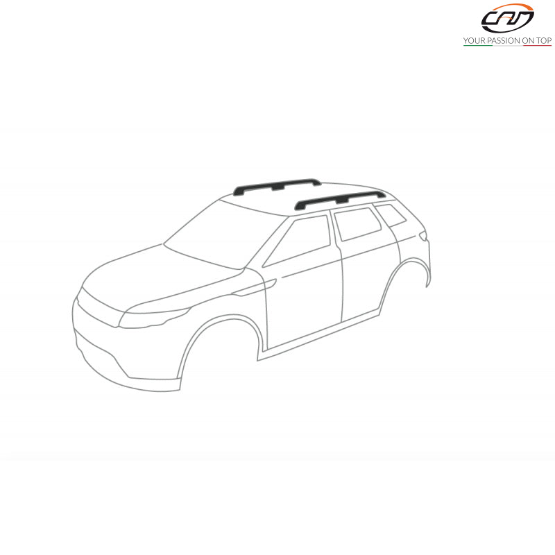 ZGARE MAKINE CAM TOTUS OPEN RAIL FLY BARS 124 cm - 2168