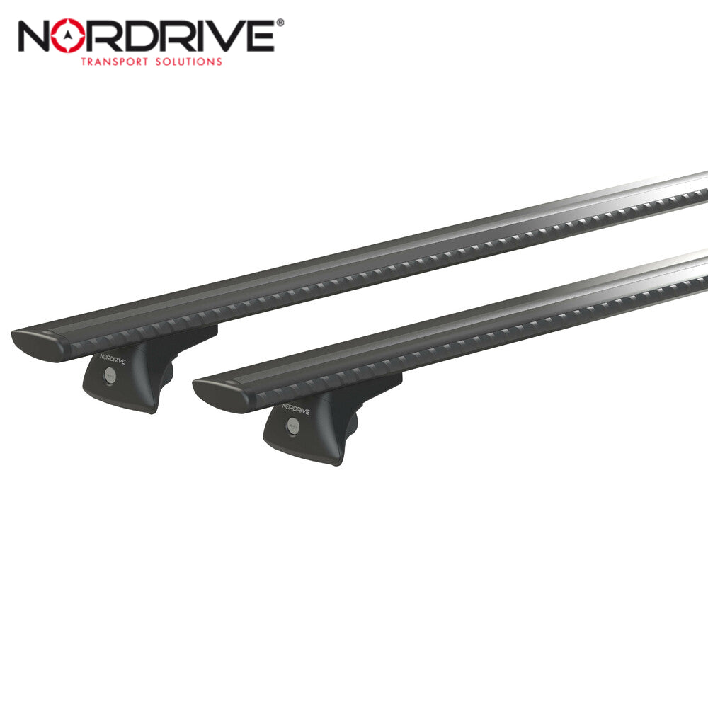 ZGARE MAKINE NORDRIVE SILENZIO-BLACK-ALUMINIUM INTEGRATED RAIL LMP-N15100 M-120cm ME CELESA SET