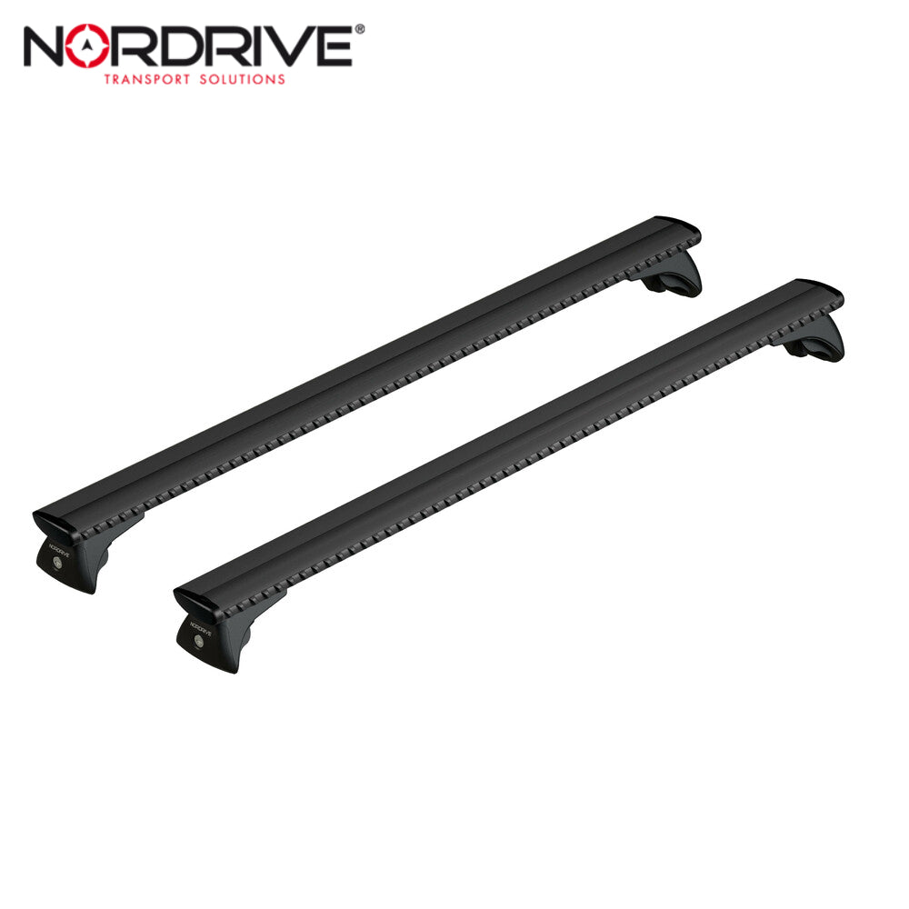 ZGARE MAKINE NORDRIVE SILENZIO-BLACK-ALUMINIUM INTEGRATED RAIL LMP-N15100 M-120cm ME CELESA SET