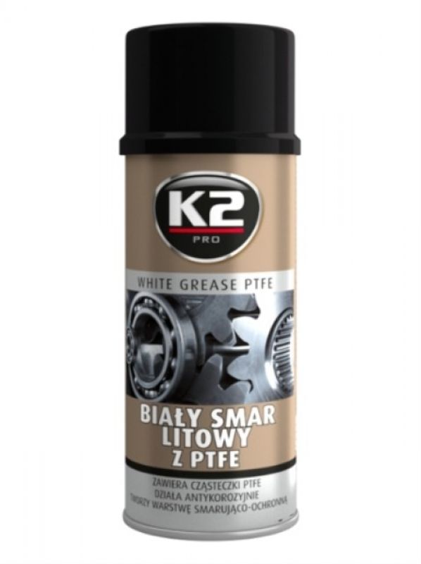 SOLUCION GRASO WHITE K2 WHITE GREASE PTFE 400 mL - W121