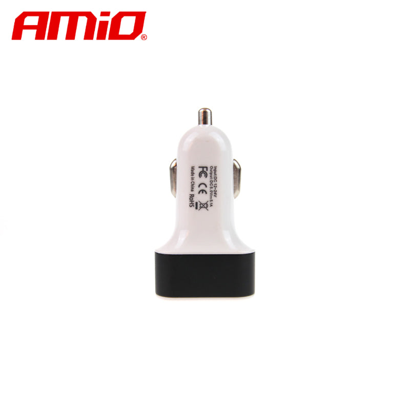 KARIKUES CELULARI AMiO AM-01027 3xUSB (PCH-03) 12/ 24V
