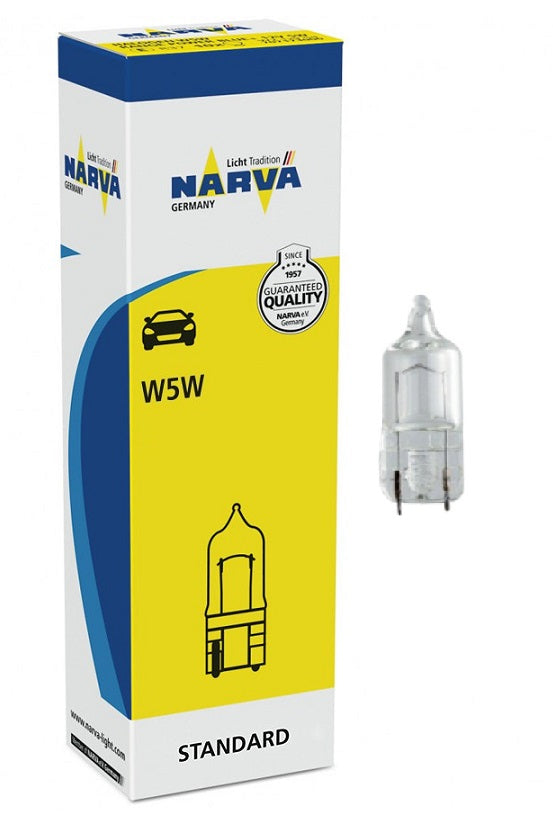 LLAMPA NARVA W5W HALOGEN 12 V C1-70715 1 COPE