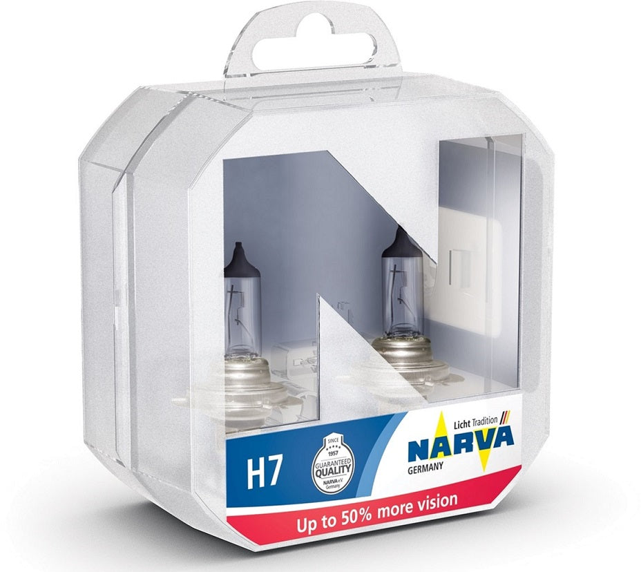 LLAMPA NARVA RANGE POWER 50+ H7 12 V 55 W SET-48339
