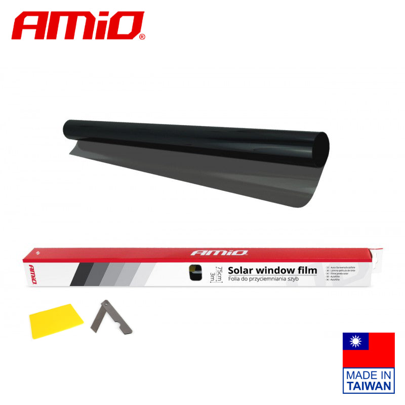 FILM XHAMI AMiO AM-01656 0.75x3m Dark Black (Transparenca: 15%)