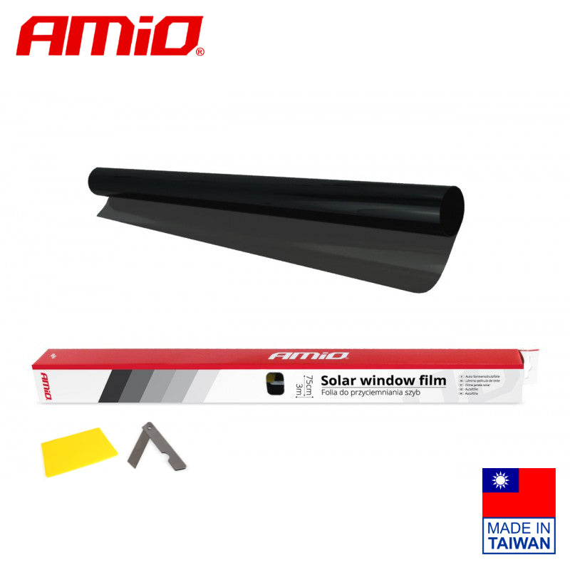 FILM XHAMI AMiO AM-01657 0.75x3m Super Dark Black (Transparenca:5%)