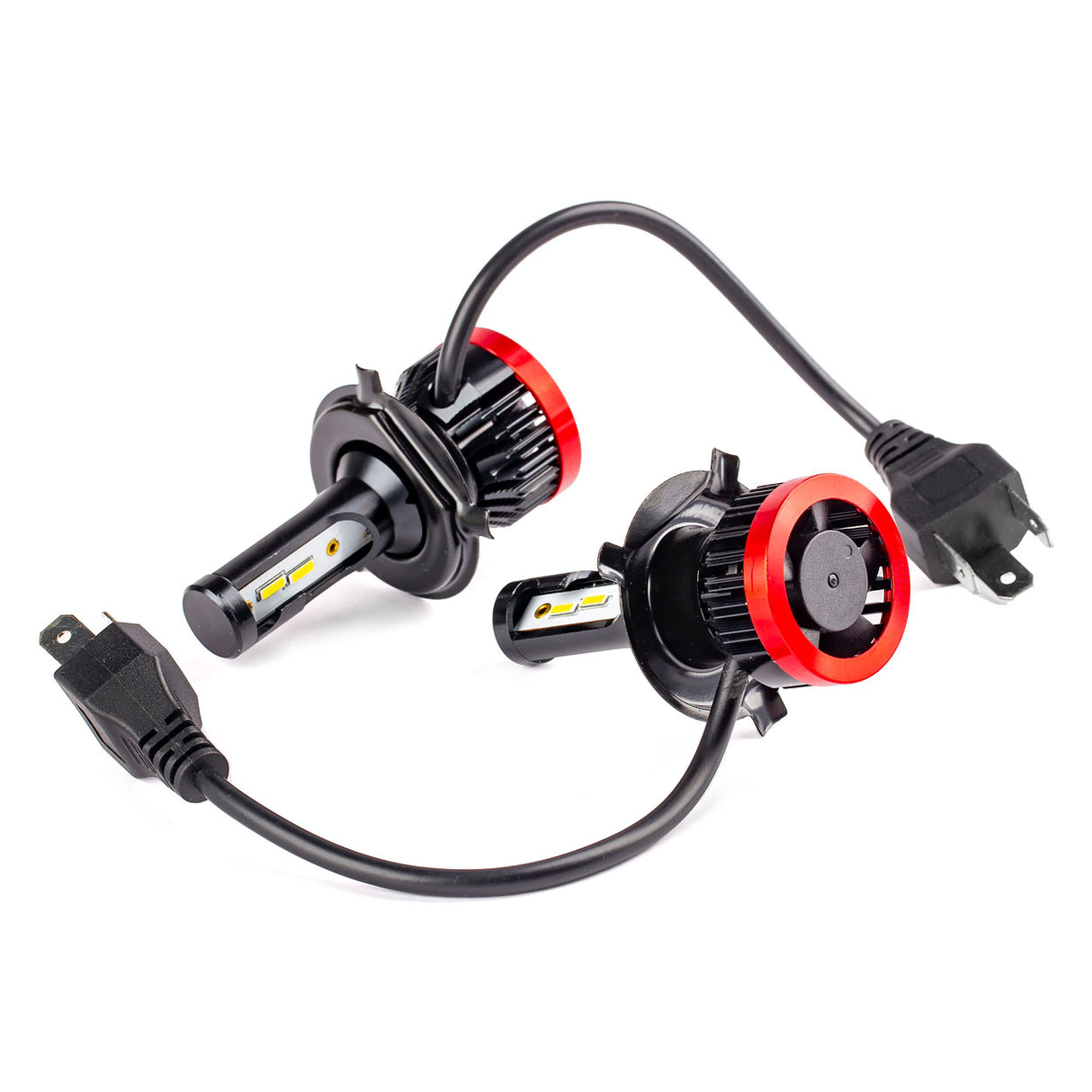 LLAMPA LED AMiO H4 BF-Series AM-02241 +200% 6-18V 30W 6000K SET