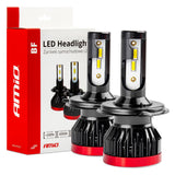 LLAMPA LED AMiO H4 BF-Series AM-02241 +200% 6-18V 30W 6000K SET