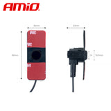 SENSORE PARKIMI AMiO AM-02285 ME 4 SENSORE TE BRENDSHEM (Te zinj)