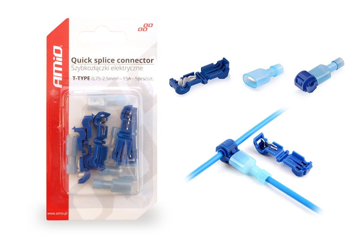 BASHKUES KABLLI ELEKTRIK AM-02344 T-Type 0.75-2.5mm² 15A 5 COPE