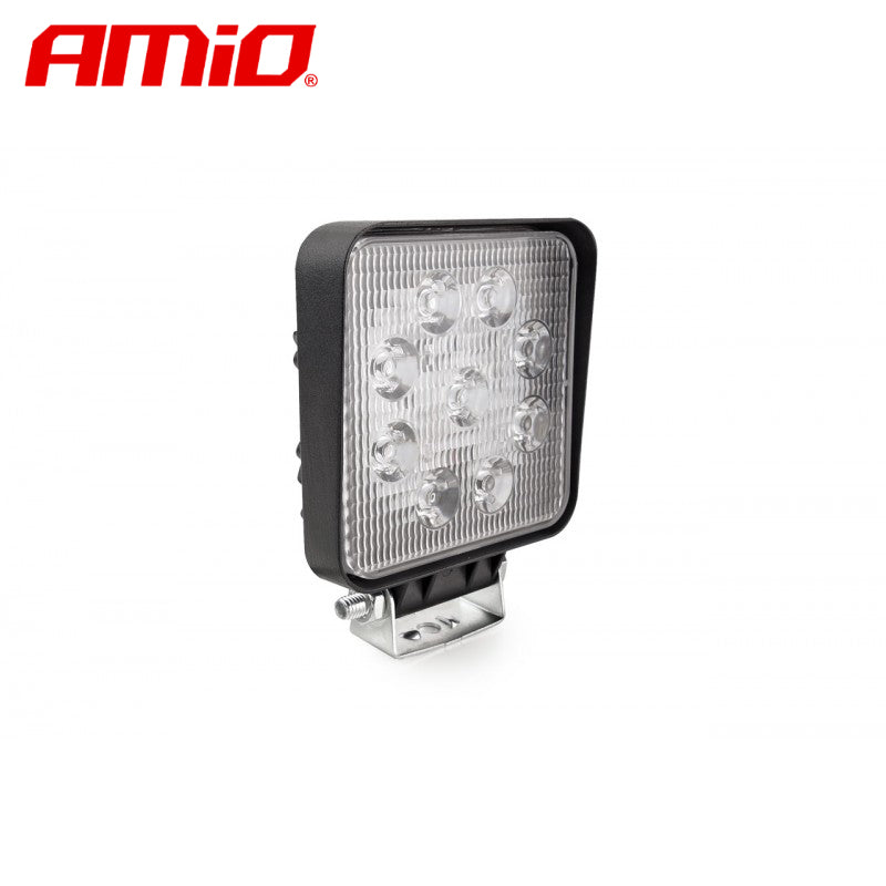 FENERE LED AMiO AM-02421 9-36V 9LED FLOOD (AWL-07) 110x110 mm 1 COPE