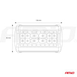 FENERE LED AMiO AM-02423 9-36V 28LED FLOOD (AWL-09) 136x82 mm 1 COPE