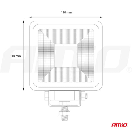 FENERE LED AMiO AM-02425 9-36V COB FLOOD (AWL-11) 110x110 mm 1 COPE
