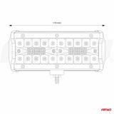 FENERE LED AMiO AM-02433 9-36V 40LED COMBO (AWL-19) 170 x 74 x 63 mm 1 COPE