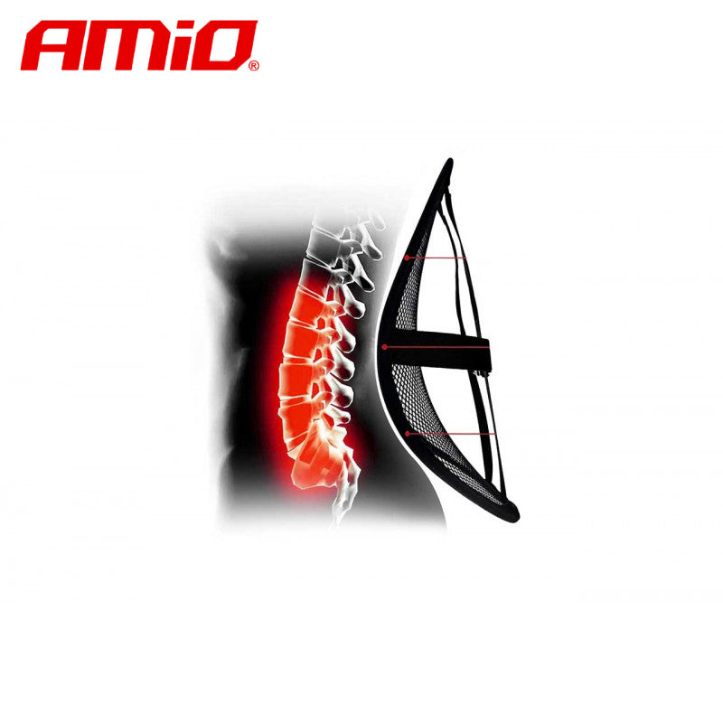 MASAZH SEDILJE AMiO AM-02506 MESH LUMBAR BACK SUPPORT (BS-01) 1 COPE
