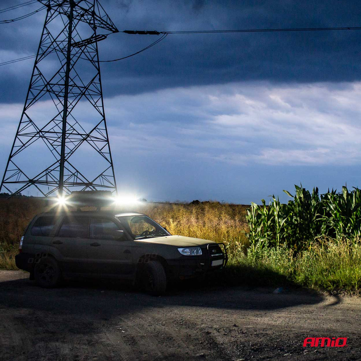 LIGHT BAR AMIO AM-02544 9-36V 600W 200LED COMBO (AWL-30) 720 x 74 mm 1 COPE