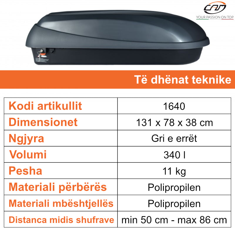 VALIXHE BAGAZHI CAM ELITE 323 (RAPID FIX) - 1640
