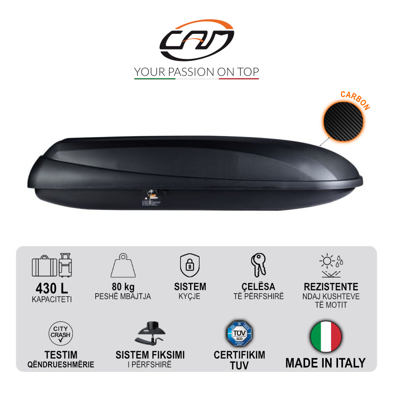 VALIXHE BAGAZHI CAM CARBON 437 (RAPID FIX) - 1682