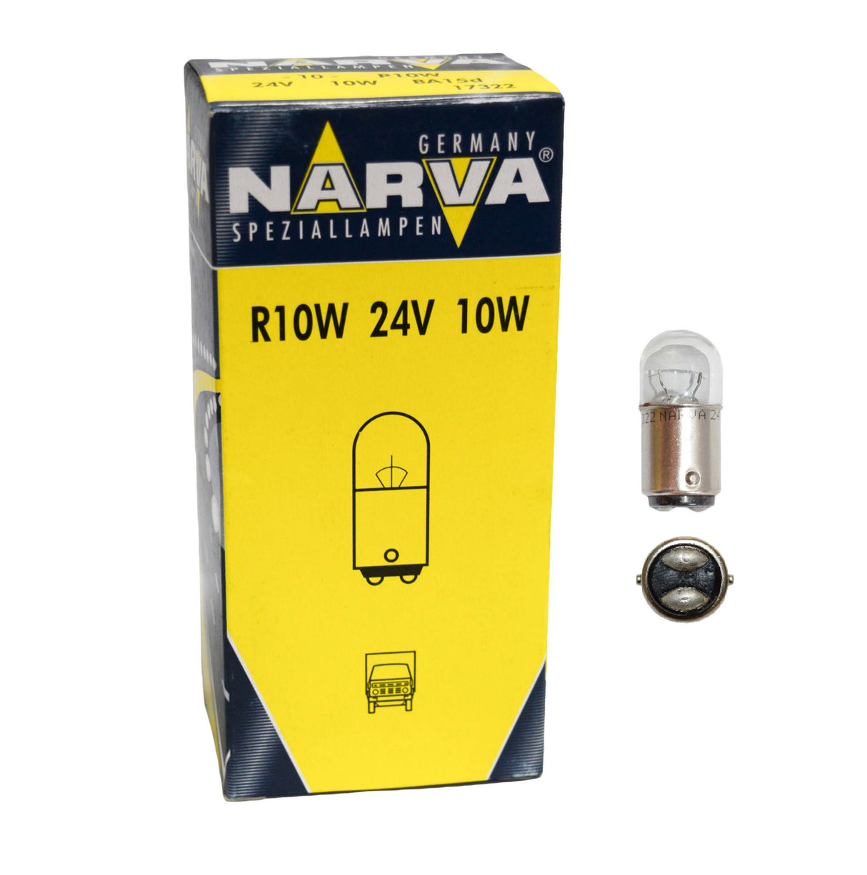 LLAMPA NARVA R10W 24 V (me dy pole) C1-17322 1 COPE