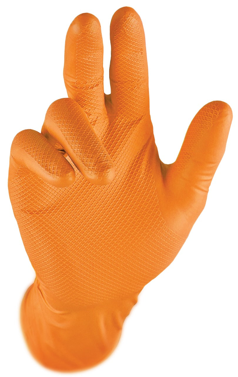 DOREZA NITRILI MT-GLV-GRP-O-XXL GRIPPAZ-ORANGE (MASA: XXL) 50 COPE