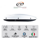 VALIXHE BAGAZHI CAM DYNAMIC 434 (RAPID FIX) BIANCO - 2094